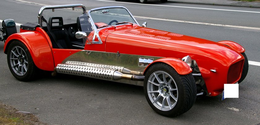 Lotus 7 с крышей