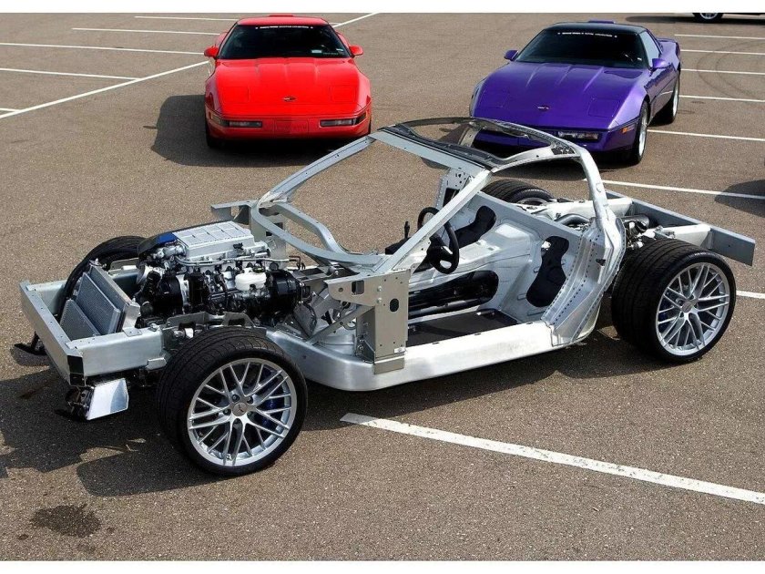 Пространственная рама автомобиля