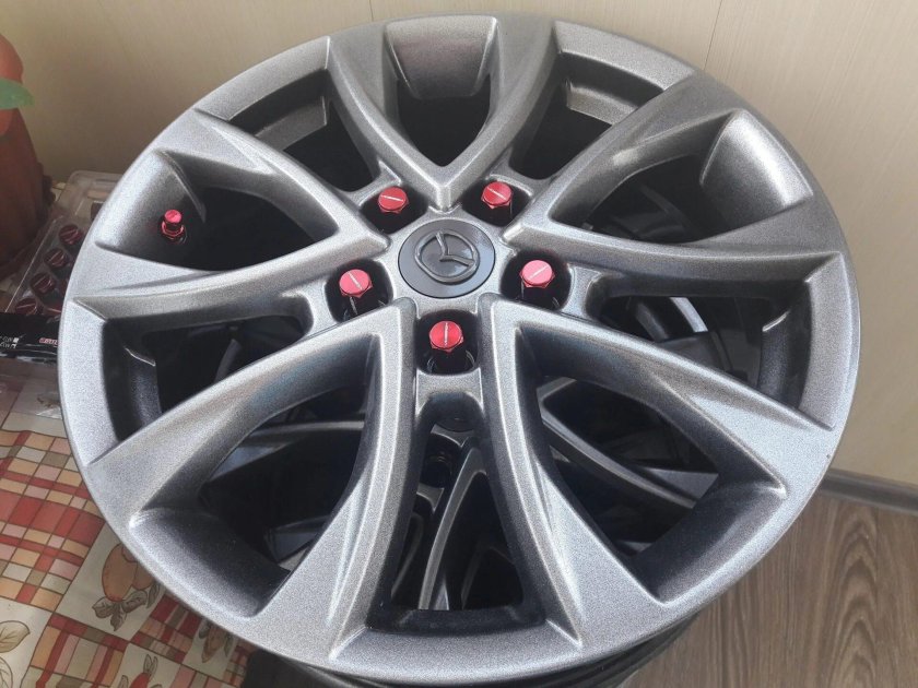 Диски Мазда сх5 графит