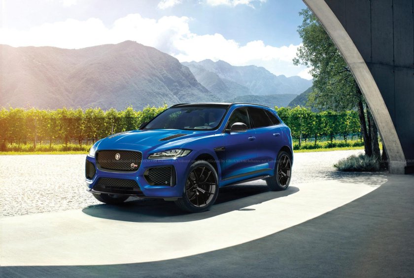 Ягуар внедорожник f-pace