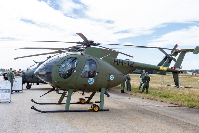 Вертолет MD-500d ВВС Италии