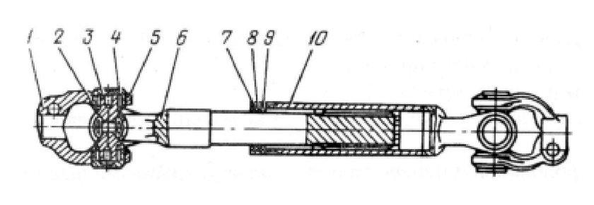 Рулевая колонка КАМАЗ 5320 чертеж