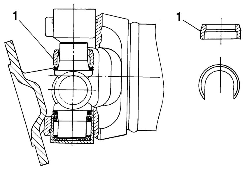 Карданный шарнир чертеж