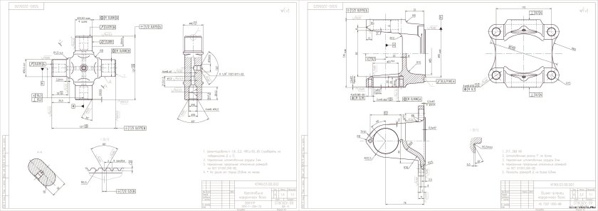 Сборочный чертеж инженерная графика кронштейн