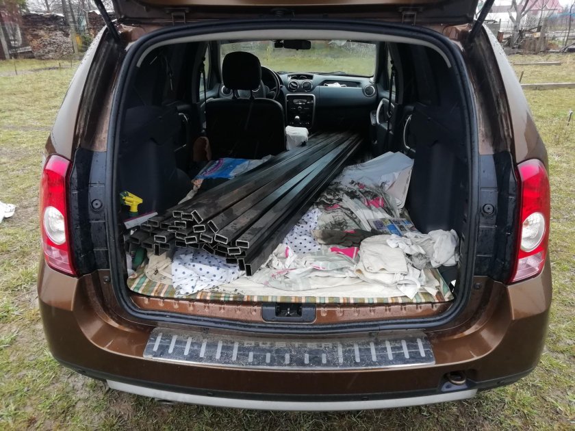 Рено Дастер 1 багажник