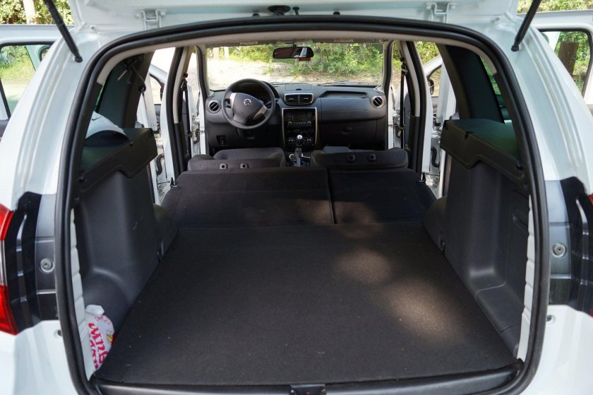 Nissan Terrano 2013 багажник