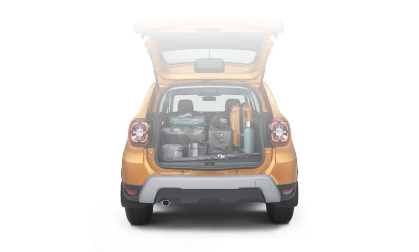 Габариты багажника Рено Дастер