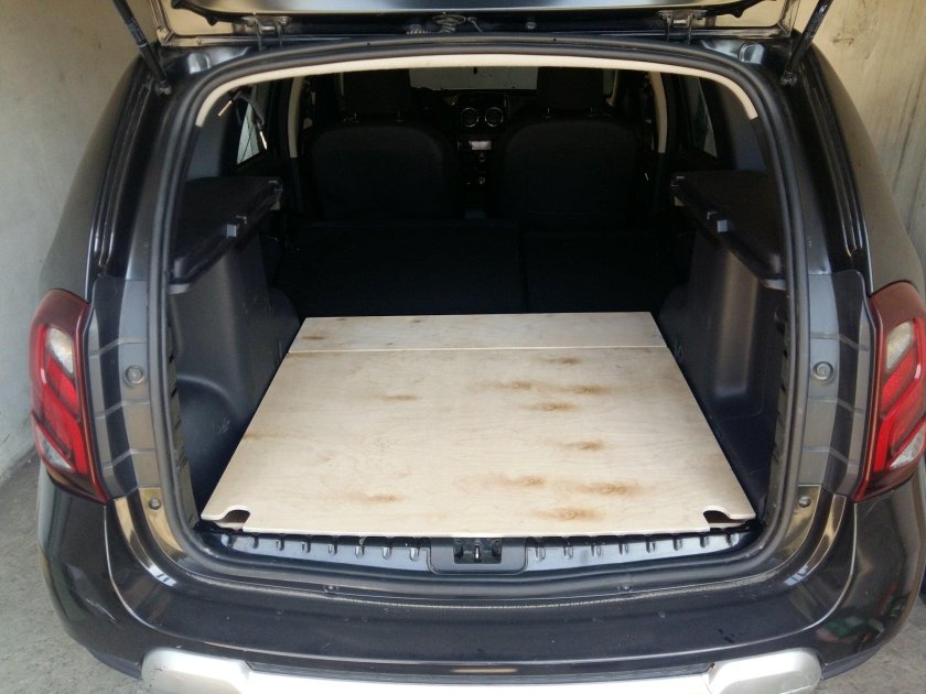 Renault Duster 2013 багажник