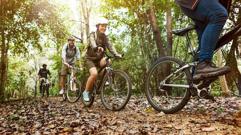 Прогулка на велосипеде