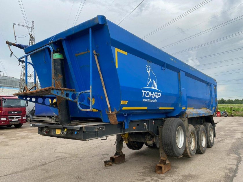 Самосвальный полуприцеп тонар