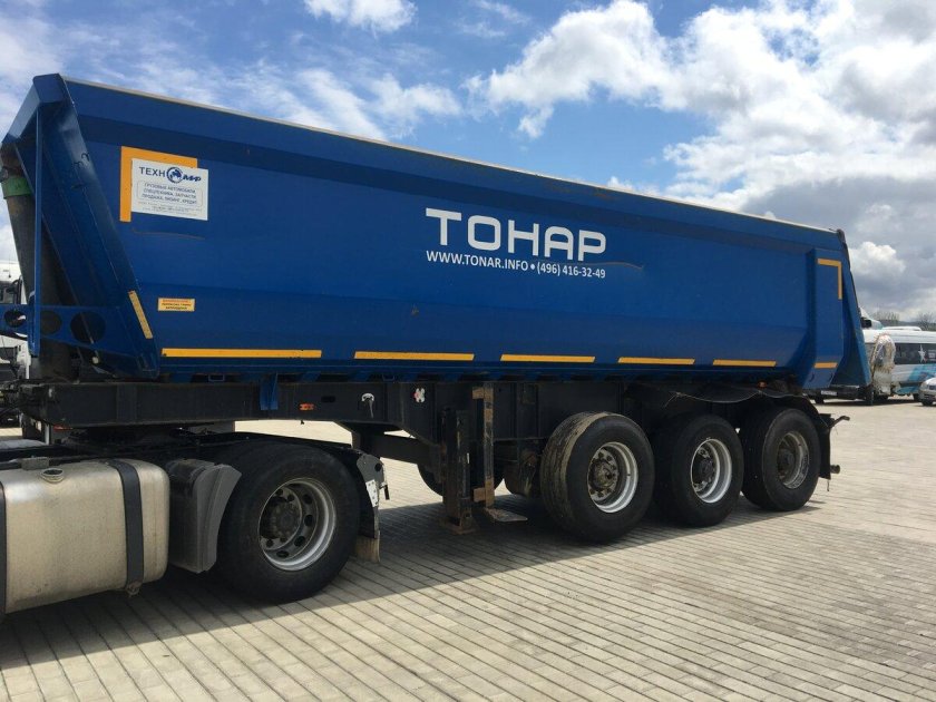 Самосвальный полуприцеп Тонар