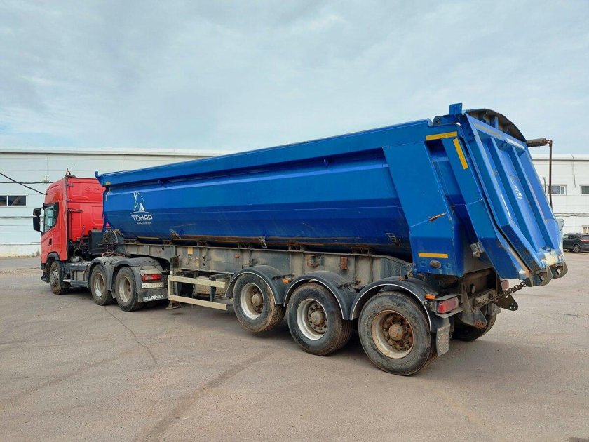 Полуприцеп зерновоз тонар 9585