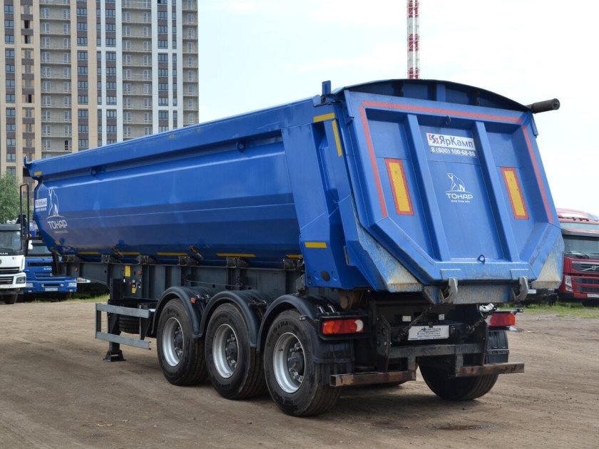 Самосвальные полуприцепы