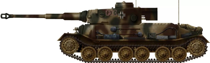 Тигр Порше танк