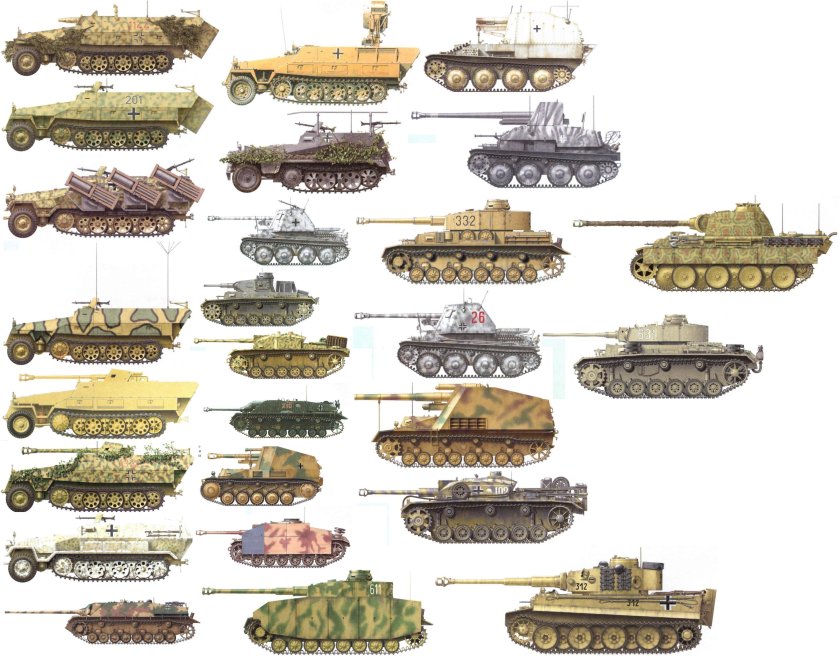 Танки вермахта второй мировой войны 1939-1945