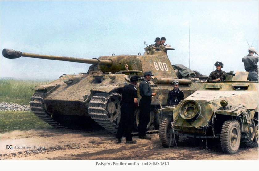 Танк пантера второй мировой войны