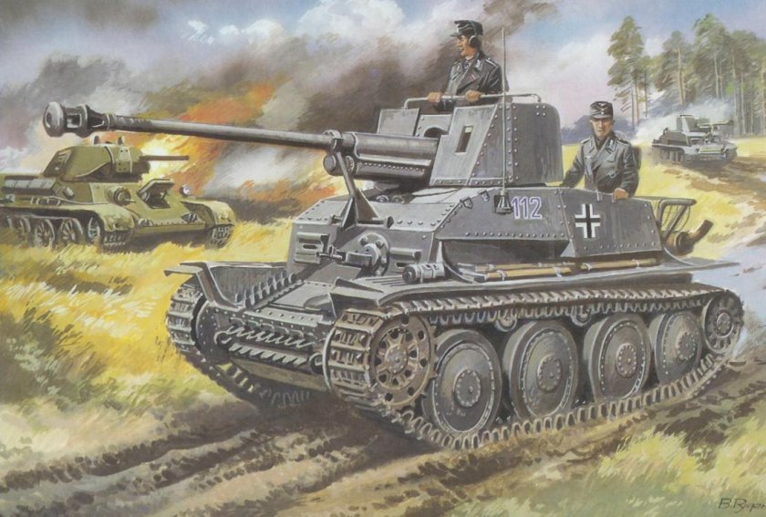 SD KFZ 139 САУ Мардер