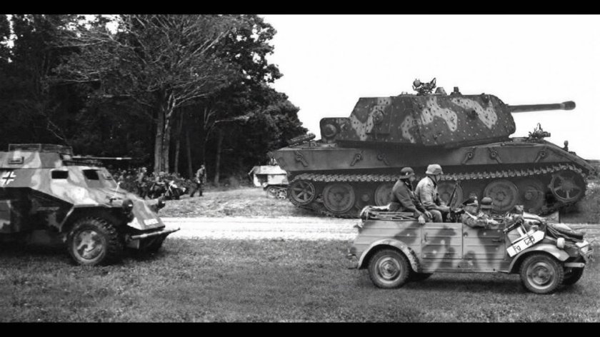 Немецкий танк е100 в реальности