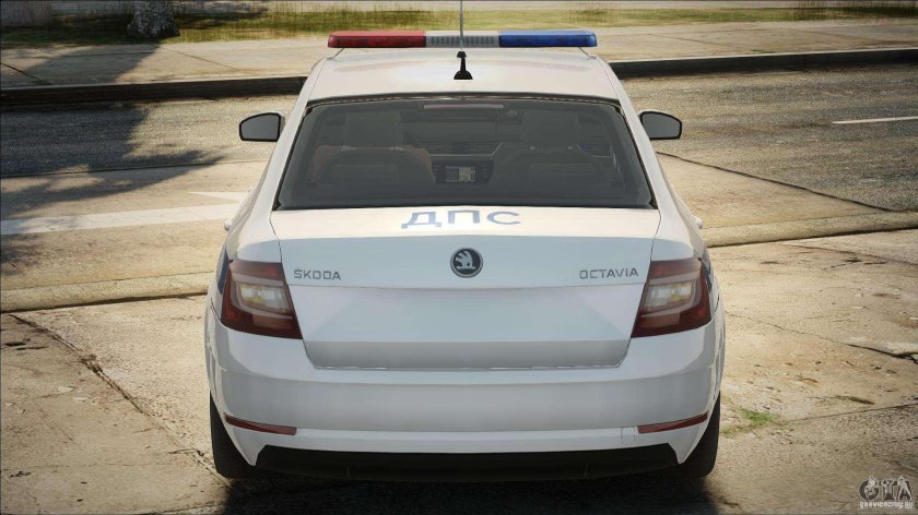 Skoda octavia a8 police