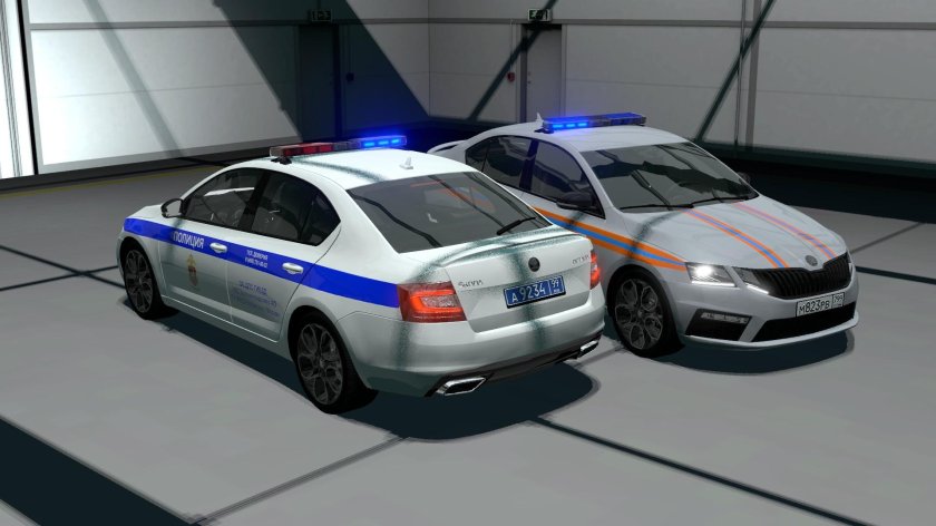 Skoda octavia rs police