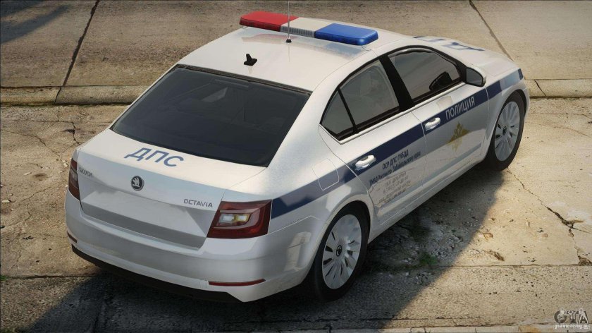 Skoda octavia a8 police