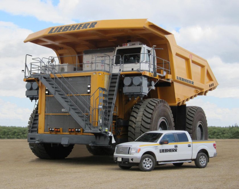 Самосвал Либхер т 282