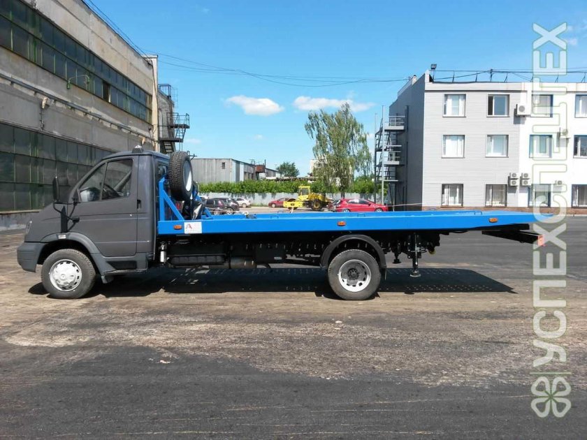 Эвакуатор Валдай со сдвижной платформой