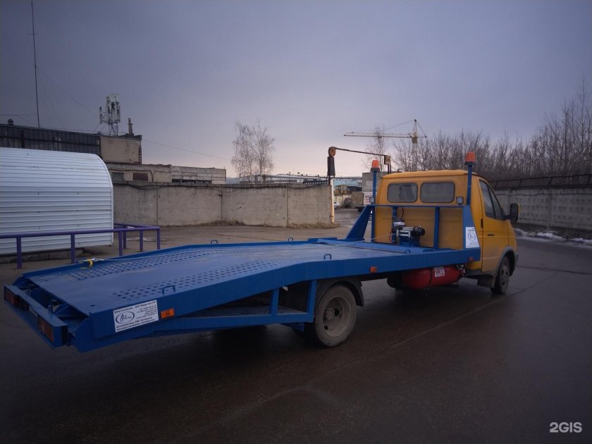 Эвакуатор Газель Некст со сдвижной платформой