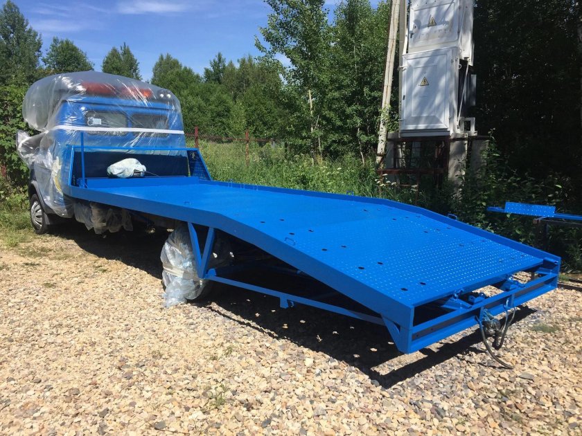 Эвакуаторная платформа на Газель