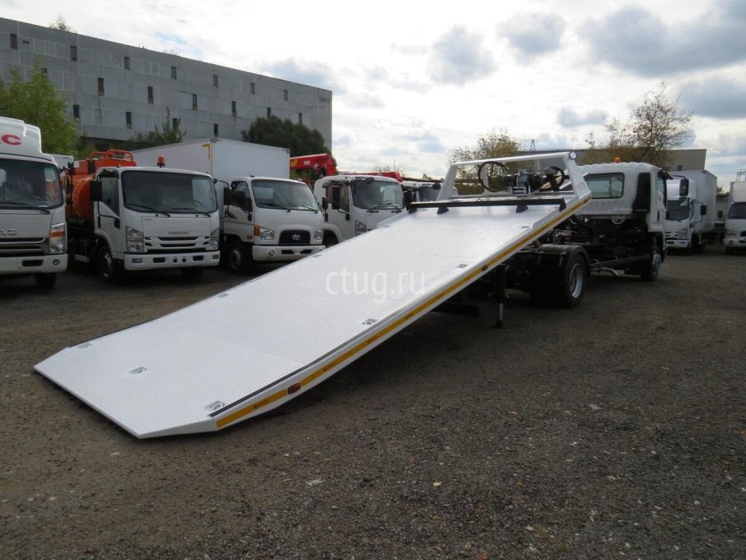 Эвакуатор Газель Некст со сдвижной платформой