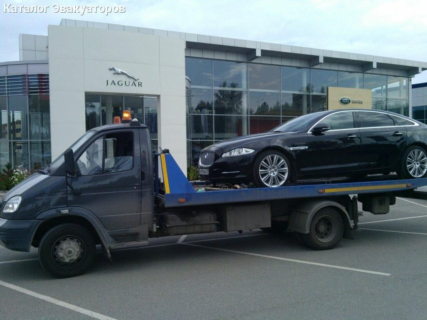 Эвакуатор Газель Некст со сдвижной платформой