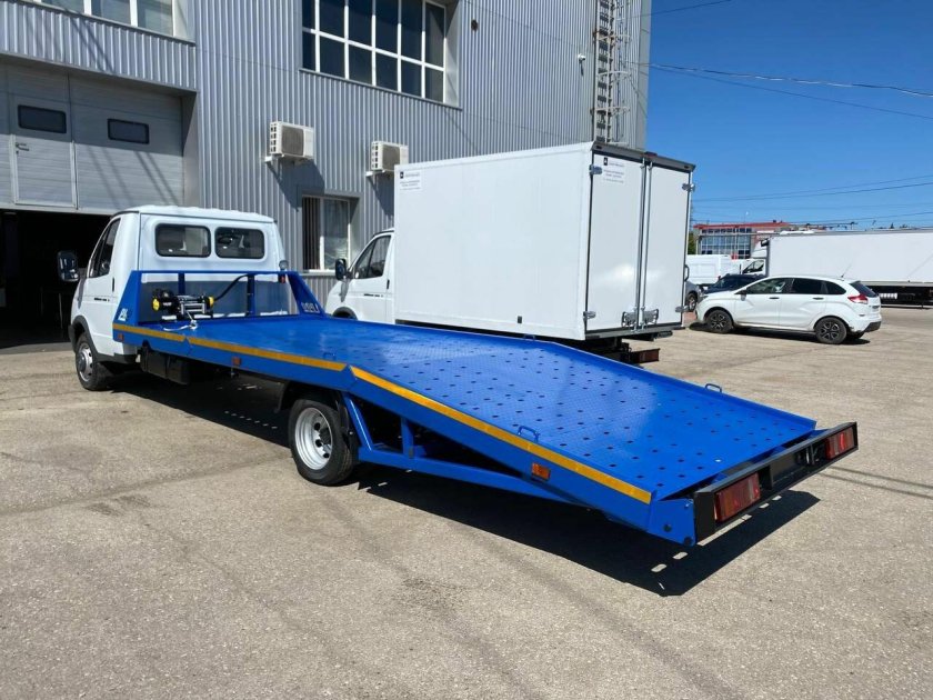 Эвакуатор газель некст ломаная платформа