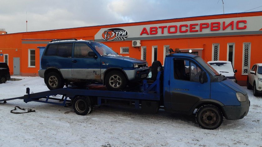 Эвакуатор газ