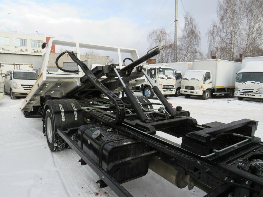 Эвакуатор Газель next сдвижная платформа