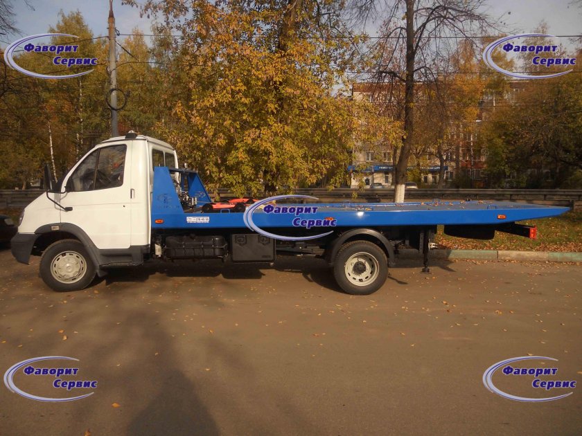 ГАЗ 33106 эвакуатор