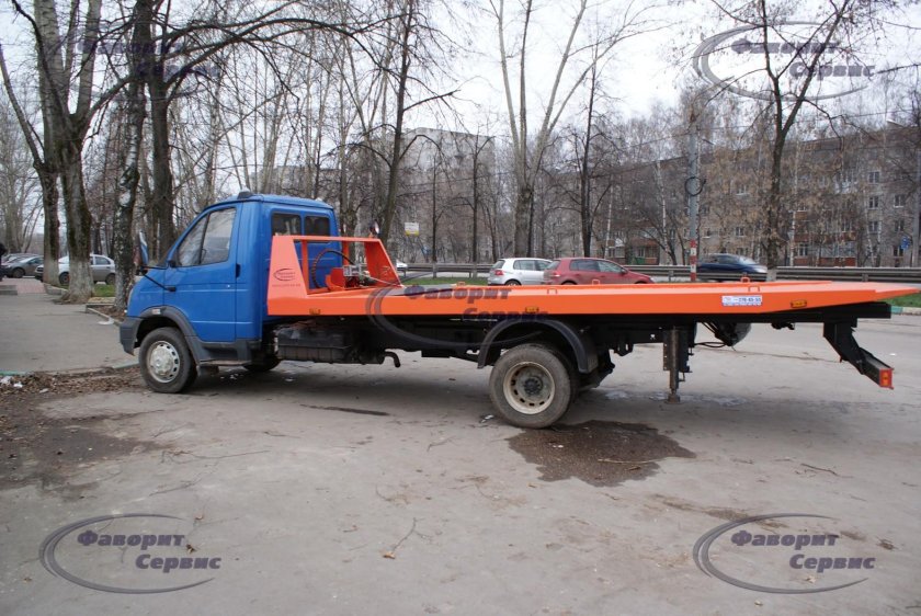 Эвакуатор Валдай со сдвижной платформой