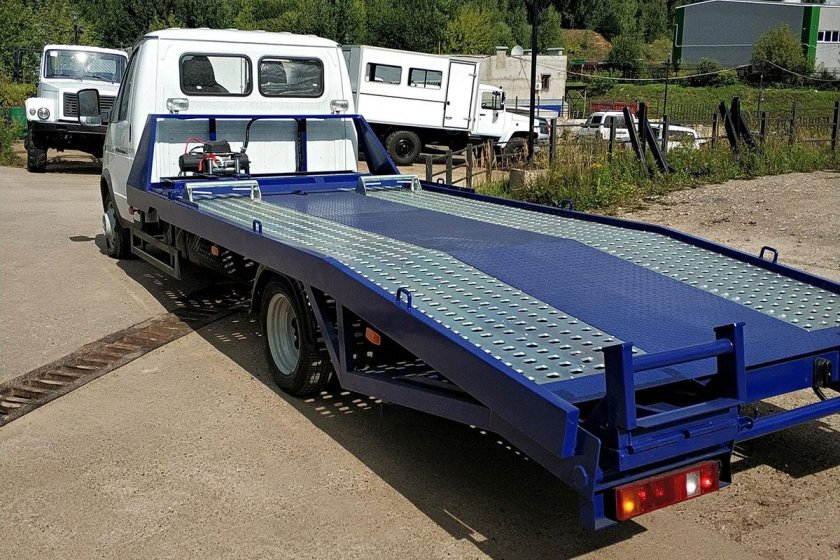 Эвакуаторная платформа на Газель