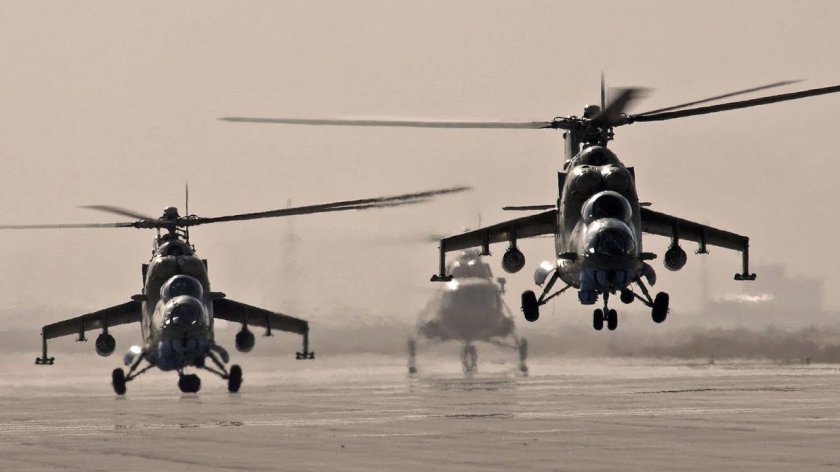 Вертолет ми-24 в Афганистане