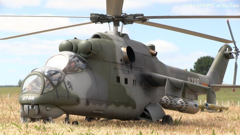 Вертолёт крокодил ми-24