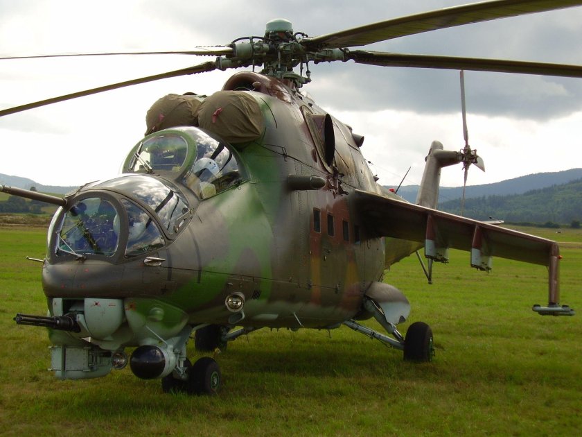 Вертолет "ми-24а"