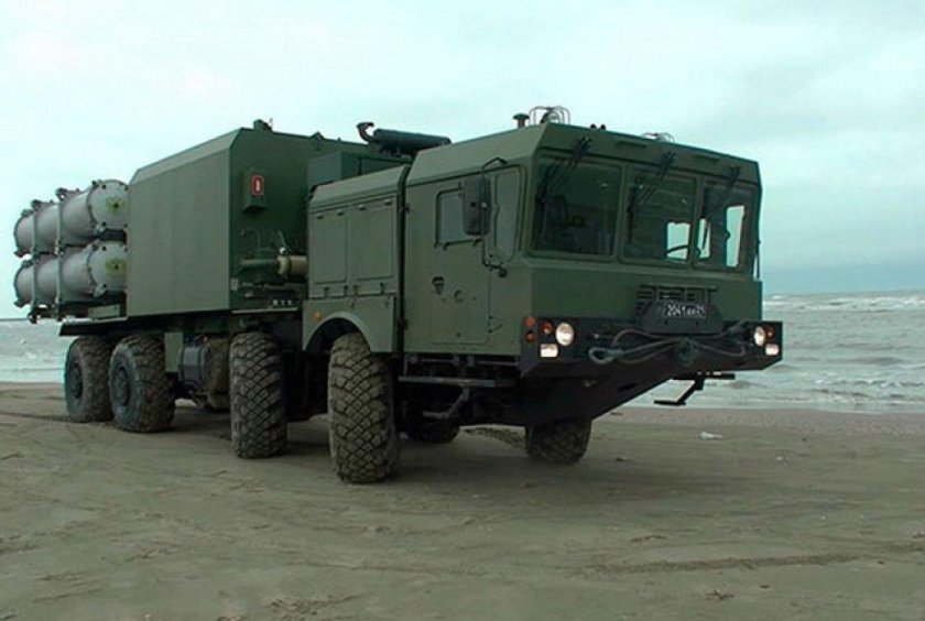 Береговой ракетный комплекс 3к60 «бал» МАЗ 543