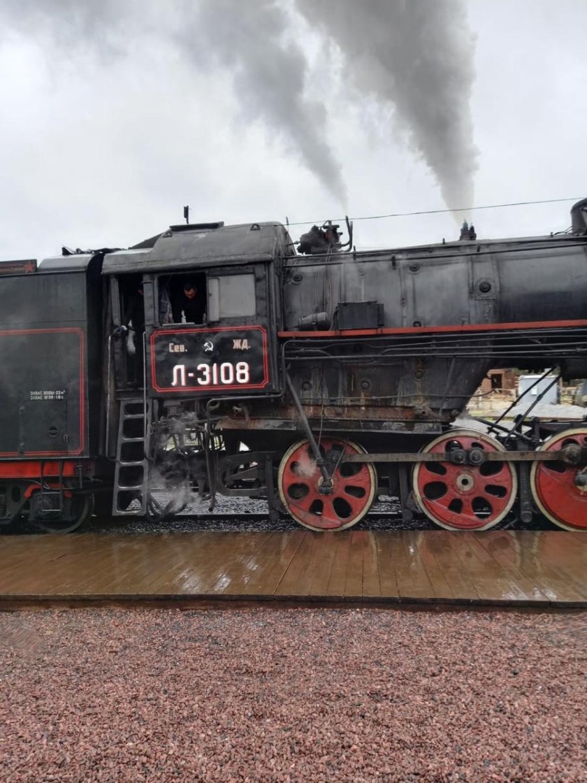Ретропоезд в рускеалу