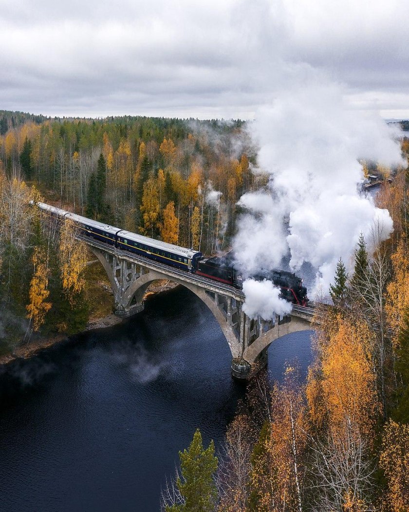 Паровоз Сортавала Рускеала