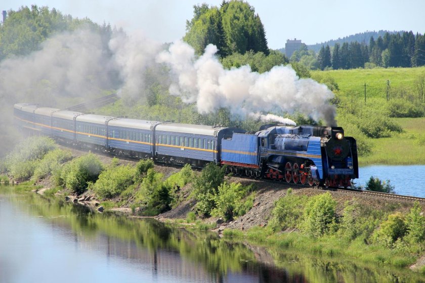 Паровоз Сортавала Рускеала