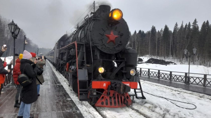 Ретропоезд рускеальский экспресс