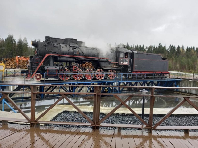 Рускеальский экспресс паровоз л