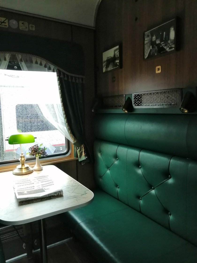 Ретропоезд Рускеала