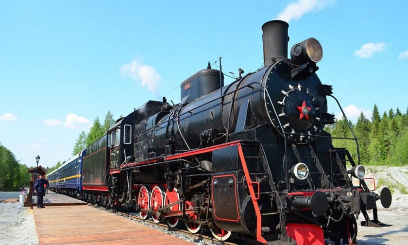 Паровоз Сортавала Рускеала