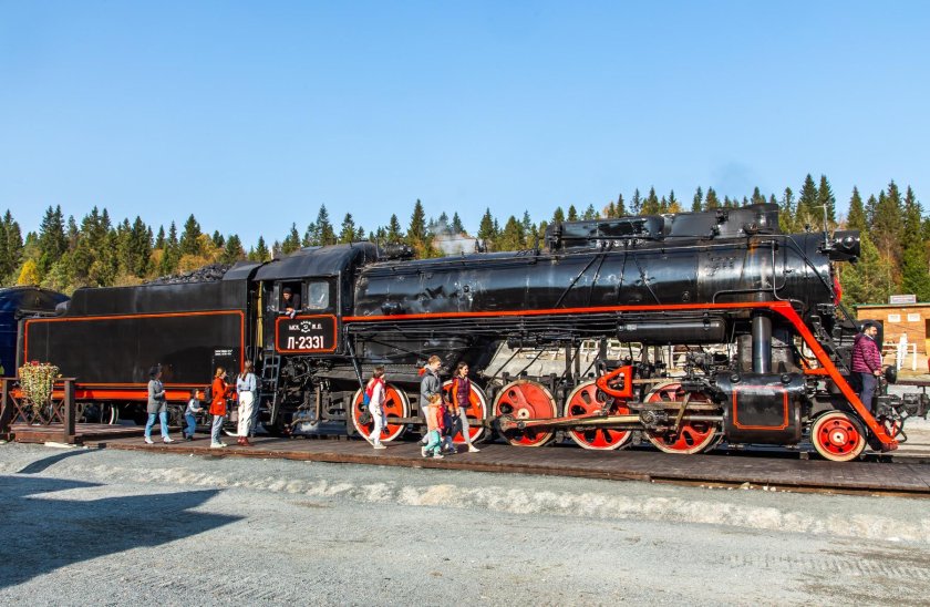 Паровоз Сортавала Рускеала