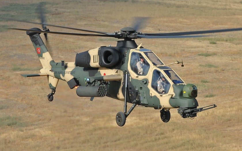 Вертолёты t129 Atak